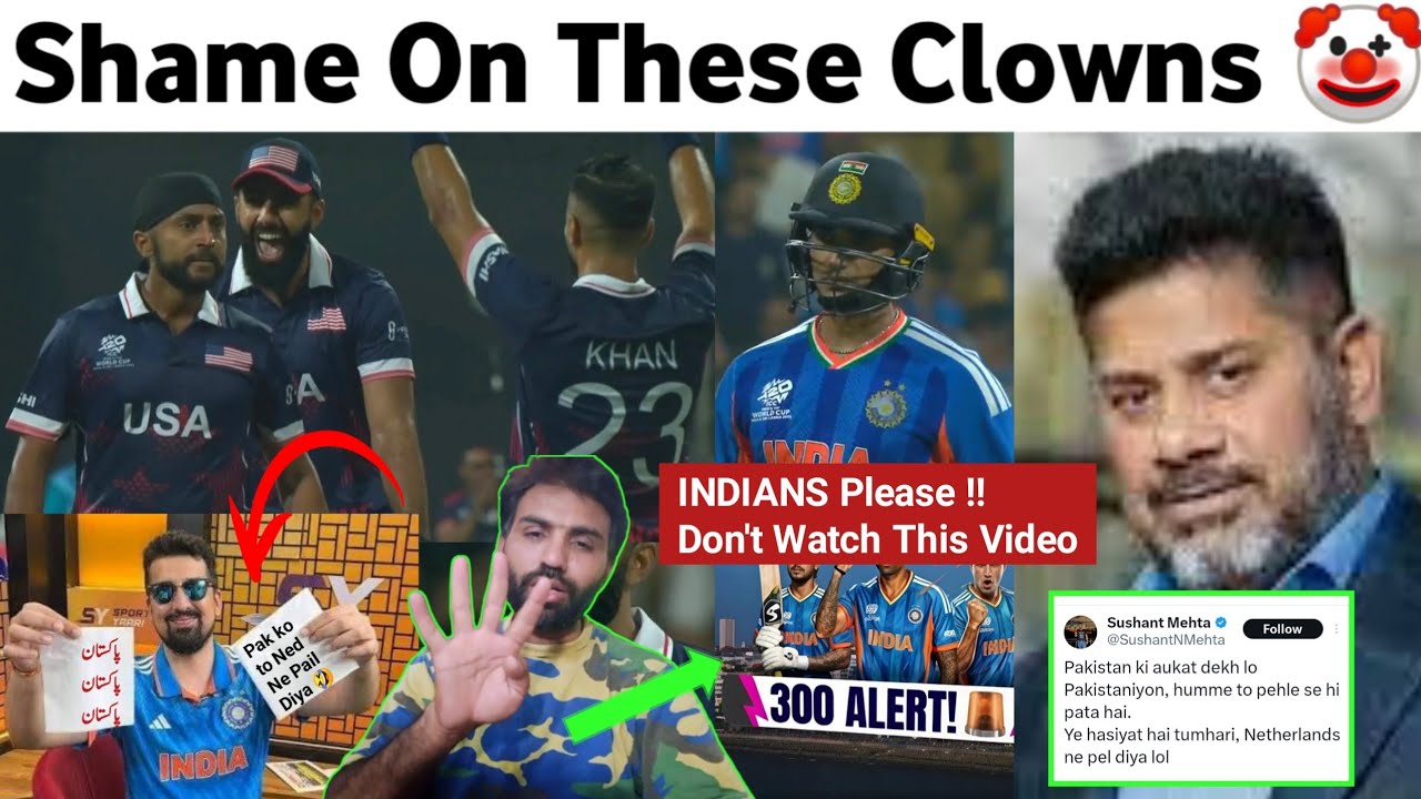 Indian Viewers Please Don’t Watch 🙏 | Mehta & Gupta's Auqaat 🤣 | USA Bowlers Cleared Every thing 😂