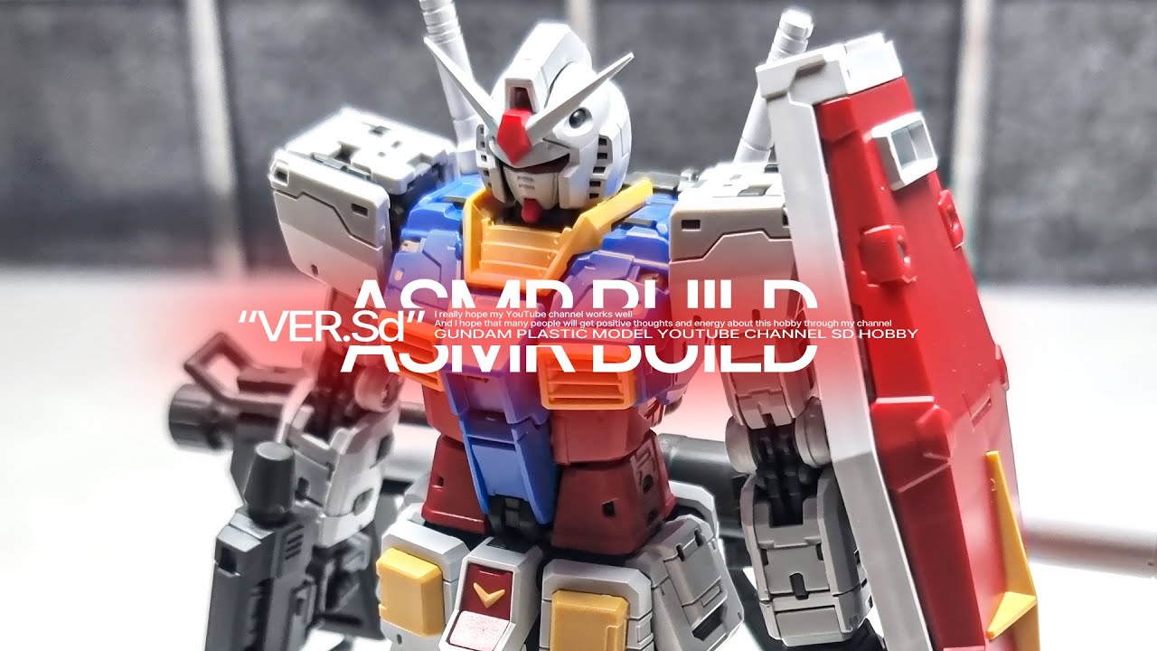 건담 건프라 RG 퍼스트 건담 2.0 빠른조립 리뷰 RG RX-78-2 ASMR BUILD 반다이 협찬
