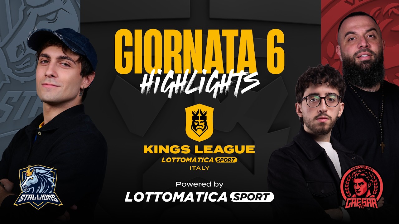 STALLIONS vs FC CAESARS | Highlights | Round 06 | Split 2 | KINGS LEAGUE LOTTOMATICA.SPORT ITALY