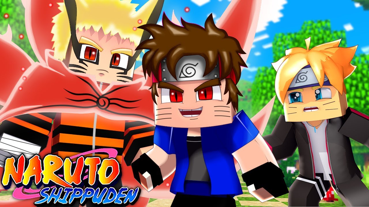 Minecraft - Who's Your Family? O FILHO DE NARUTO MODO BARION ! NARUTO SHIPPUDEN  ( BORUTO )