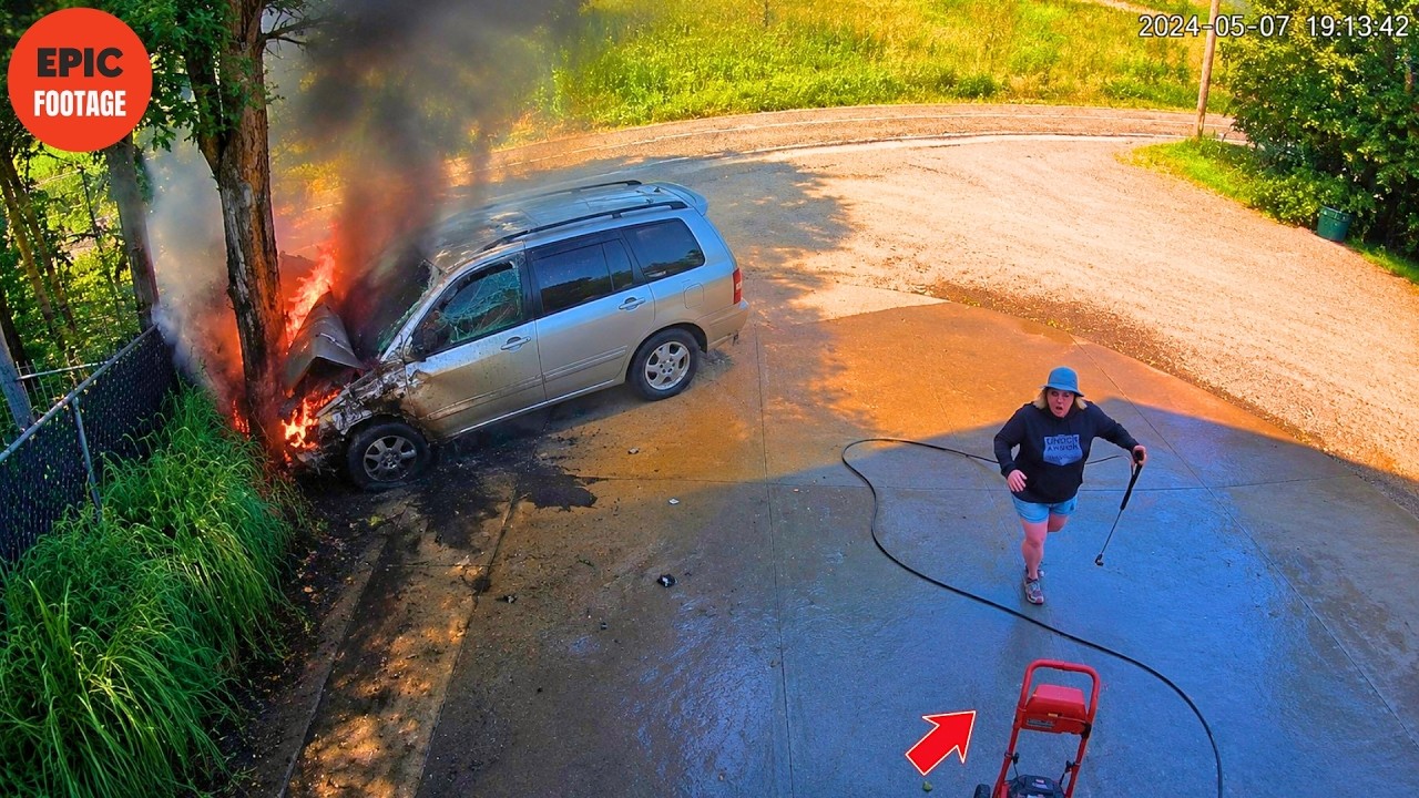 Shocking Dangerous Moments Caught on CCTV Camera &ndash; The stupidest mistakes caught on camera