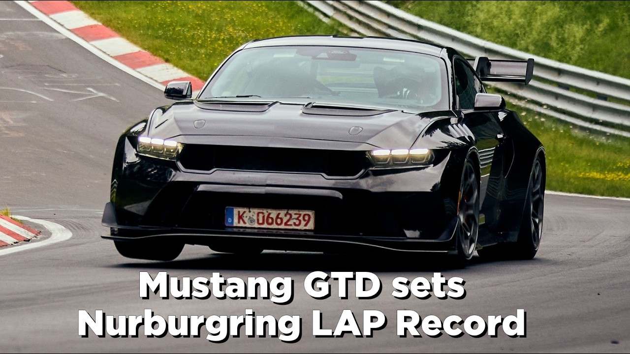 New FORD Mustang GTD SMASHES the Nurburgring Lap Record!