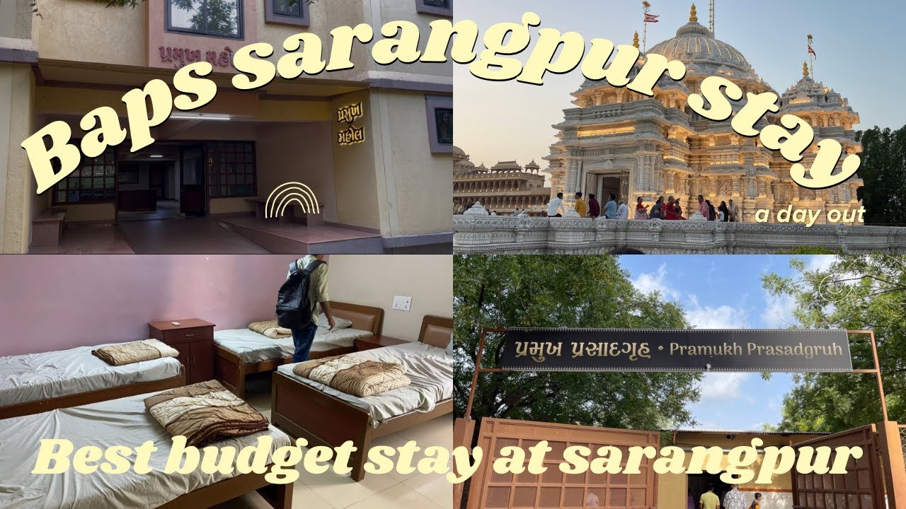 Baps Sarangpur Stay || Best Stay From Baps Temple