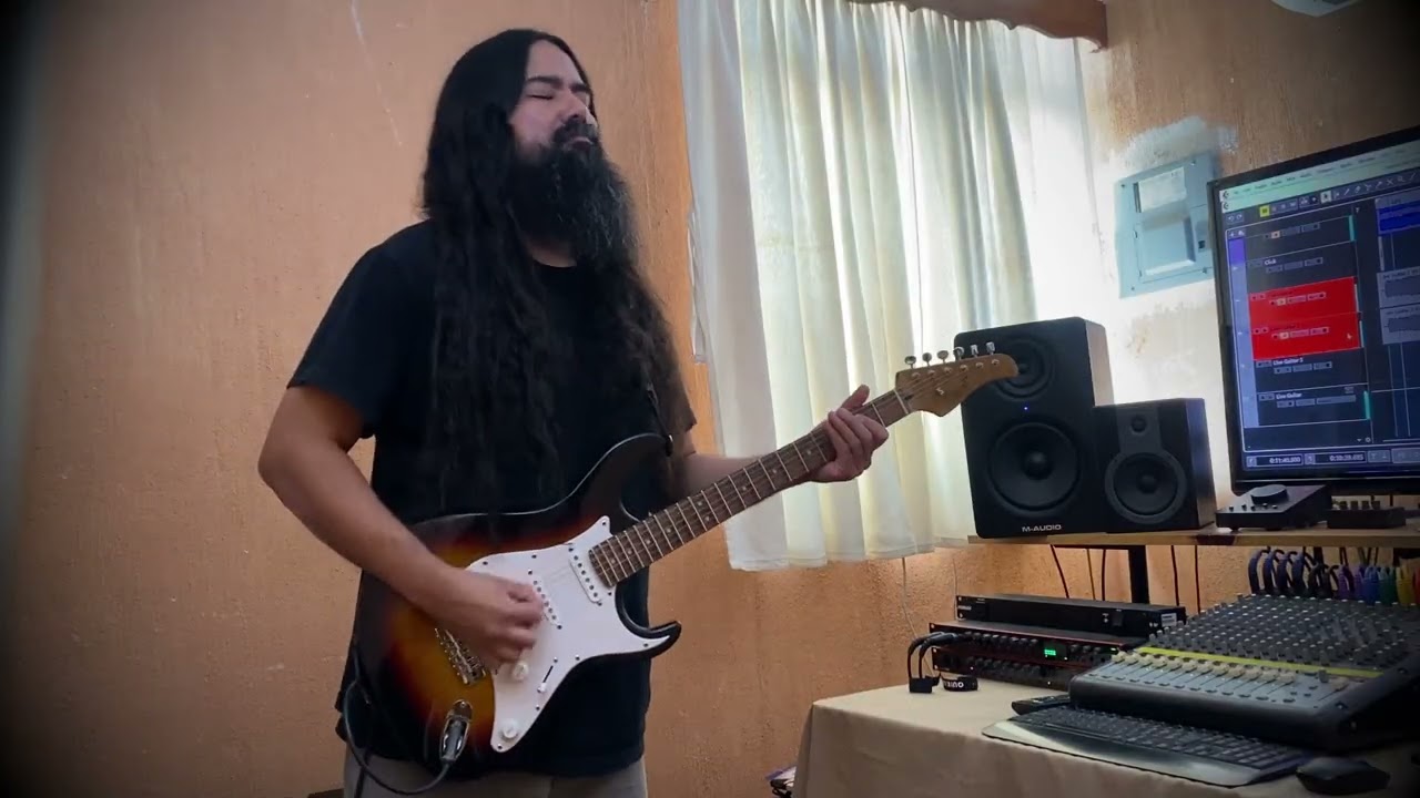 Stratosfera - Recomenzar (Playthrough de guitarra)