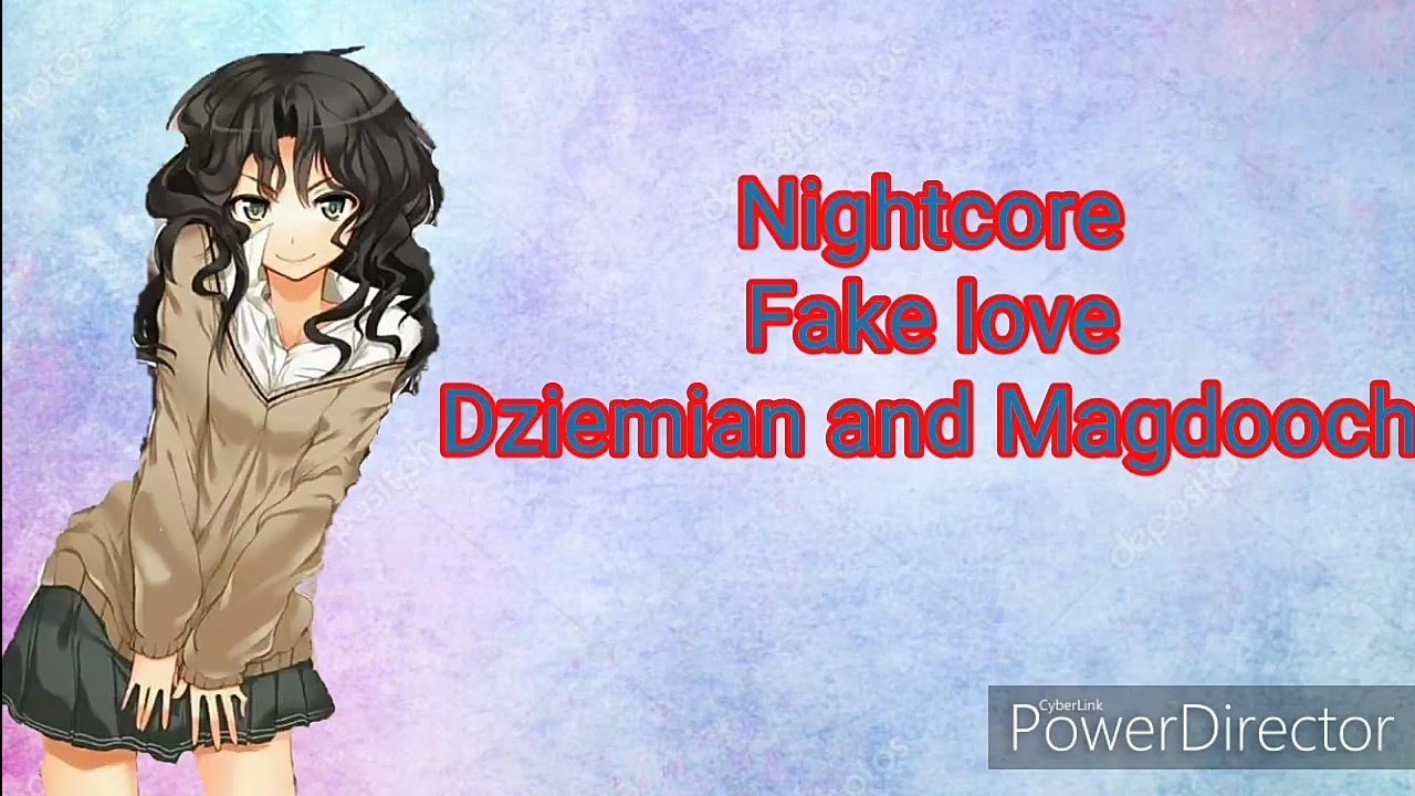 NIGHTCORE Fake Love cover Dziemian i Magdooch