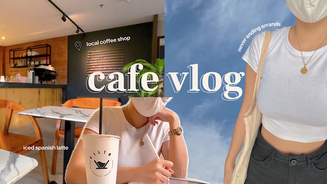 cafe vlog ☕️ visiting a local coffee shop, kdrama night, bullet journal workshop