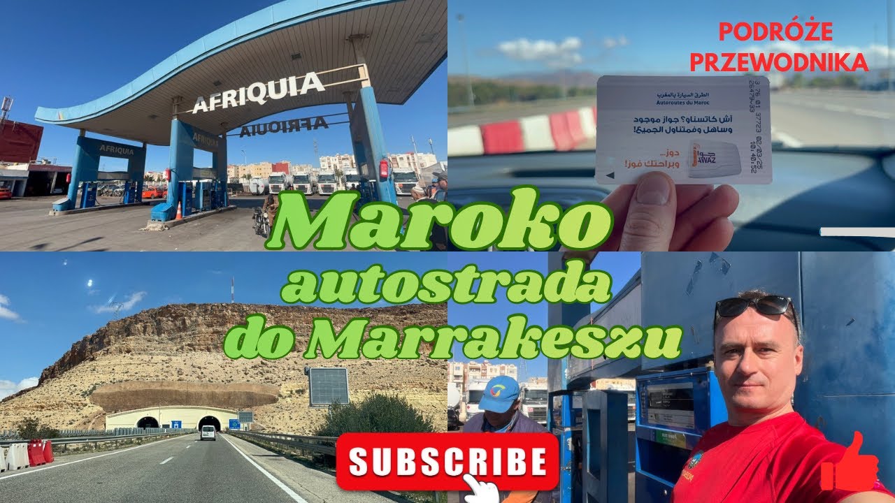 Maroko,Autostrada do Marrakeszu