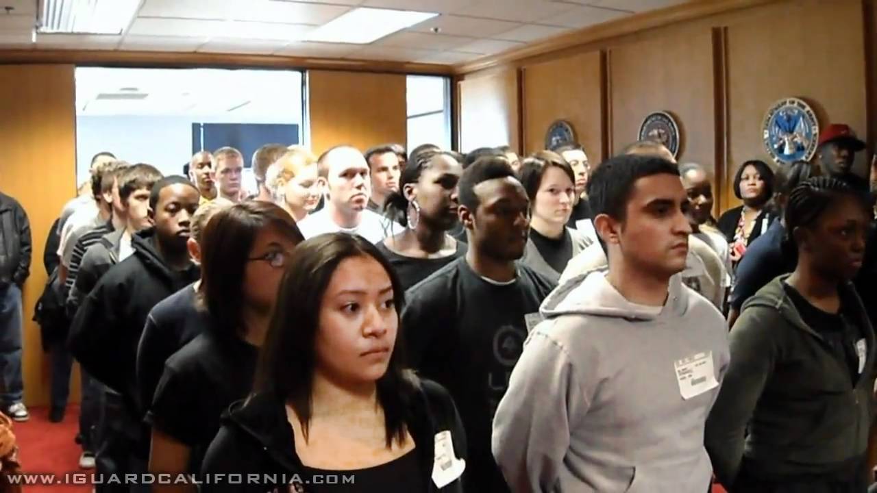 A Day At MEPS -  Final Hour, Swear In, Ceremony Room