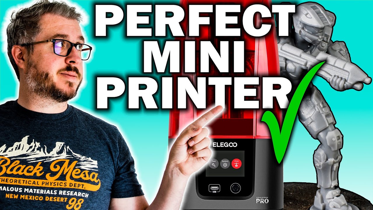 Идеальное место для 3D-печати миниатюр — обзор Elegoo Mars 3 Pro
