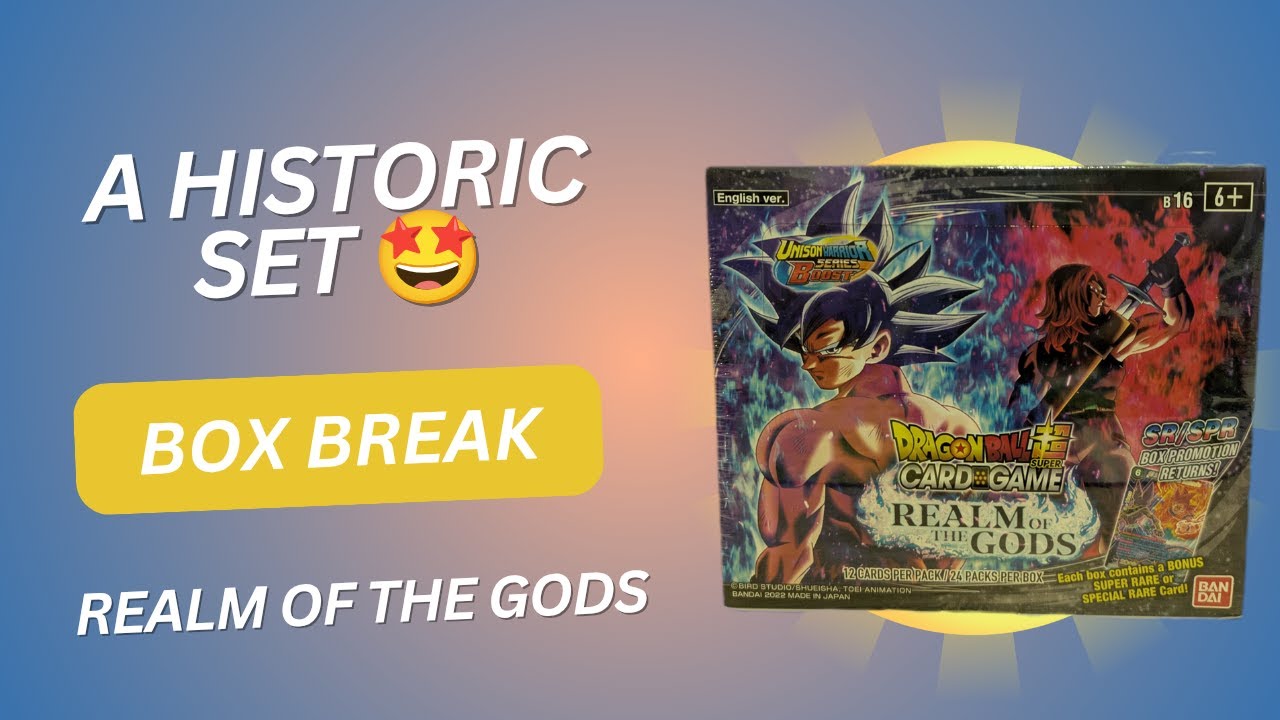 THIS SET CHANGED EVERYTHING!!! | Realm of the Gods | Dragon Ball Super Card Game