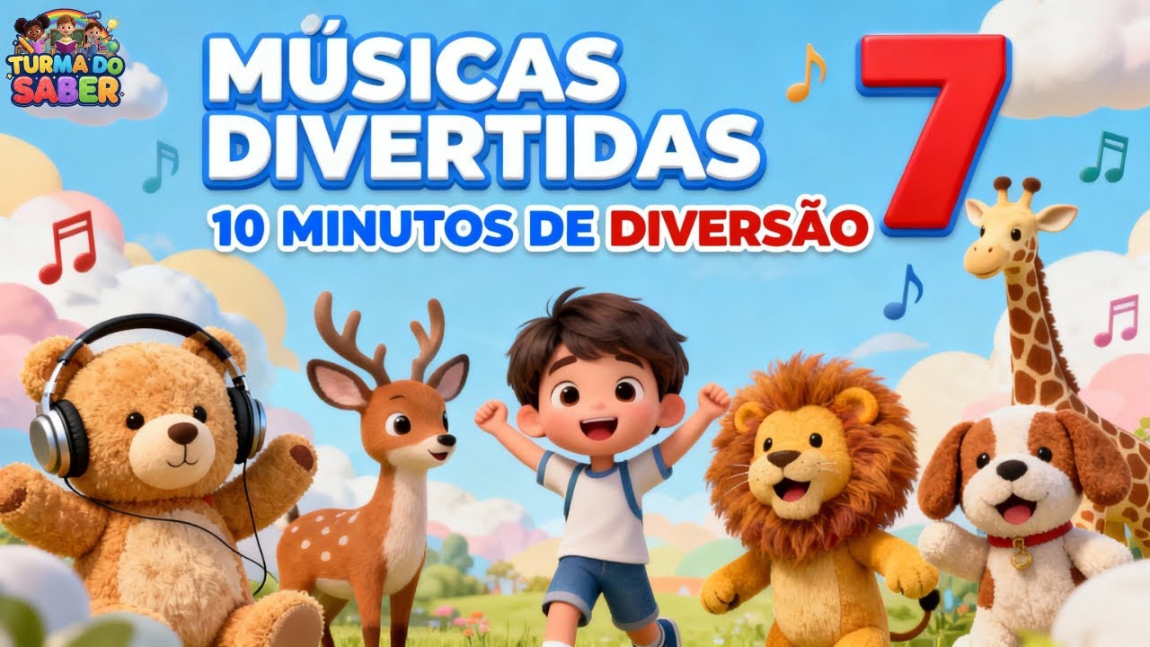 MÚSICA INFANTIL - MÚSICAS DIVERTIDAS INFANTIS 7
