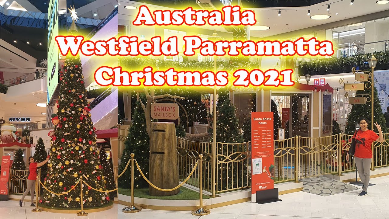 Australia Westfield Parramatta Sydney Christmas 2021#christmas2021 #australiavlog