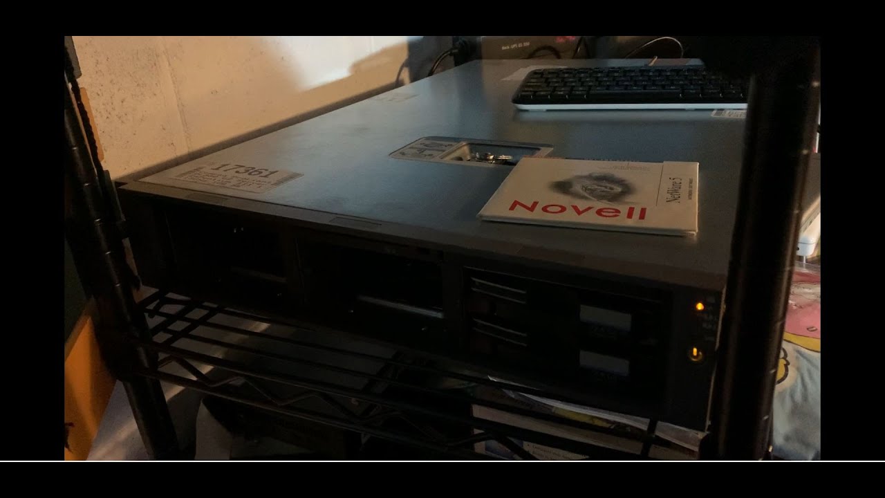 HP/Compaq Proliant DL380 G2 overview/Novell Netware 5.1 install
