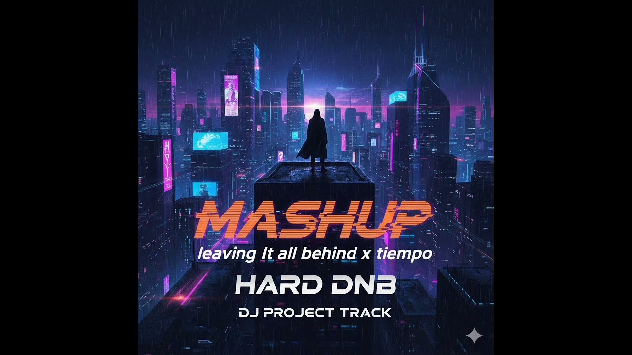 MASHUP - LEAVING IT ALL BEHIND X TIEMPO - HARD DNB , DJ PROJECT TRACK 