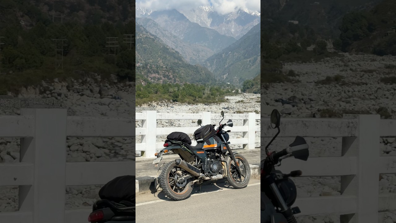 Taking my Scram 440 to Himalayas #scram440 #royalenfield #motovlog #shortsfeed #ytshorts