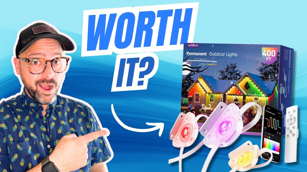 addlon Smart Outdoor RGB LED Lights Review — Full House Illumination & Holiday Magic”