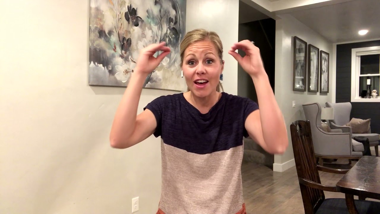 I'm Trying To Be Like Jesus - Simple Sign Language