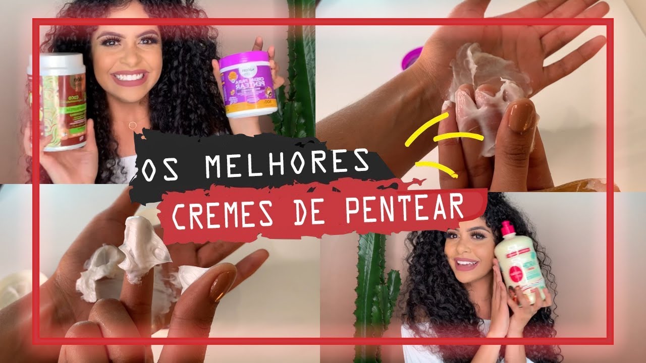 OS MELHORES CREMES DE PENTEAR (BARATINHOS) VOCÊ PRECISA TESTAR! 😱😍