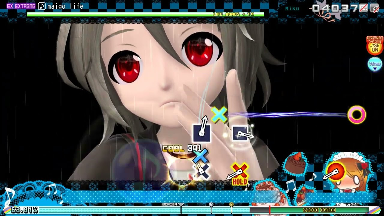 8.5★【KAGAMINE RIN】「maigo life」ExExtreme Perfect 【Project Diva Arcade Future Tone PC(DS4 CONTROLLER)】