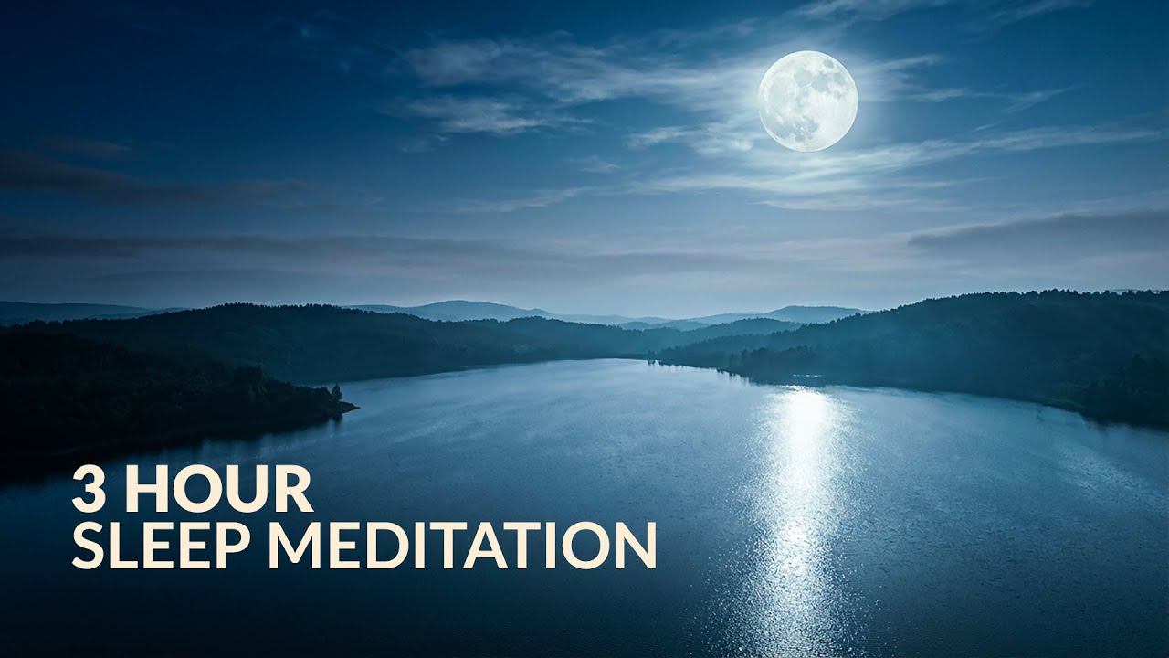 3 Hour Sleep Meditation | Soothing Ambient | Nights FALL INTO SLEEP INSTANTLY | No Ads