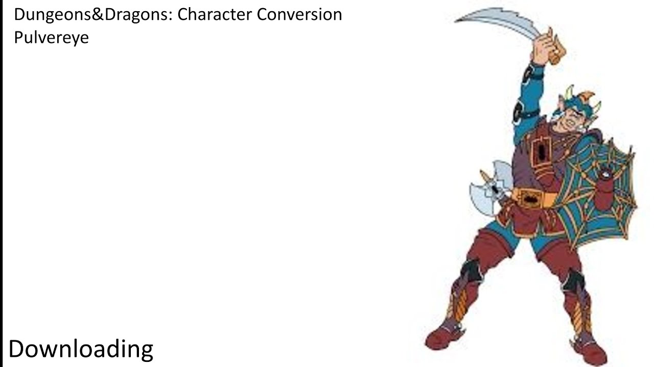 D&D Character Conversion: Pulvereye ("Orc" High Chief)