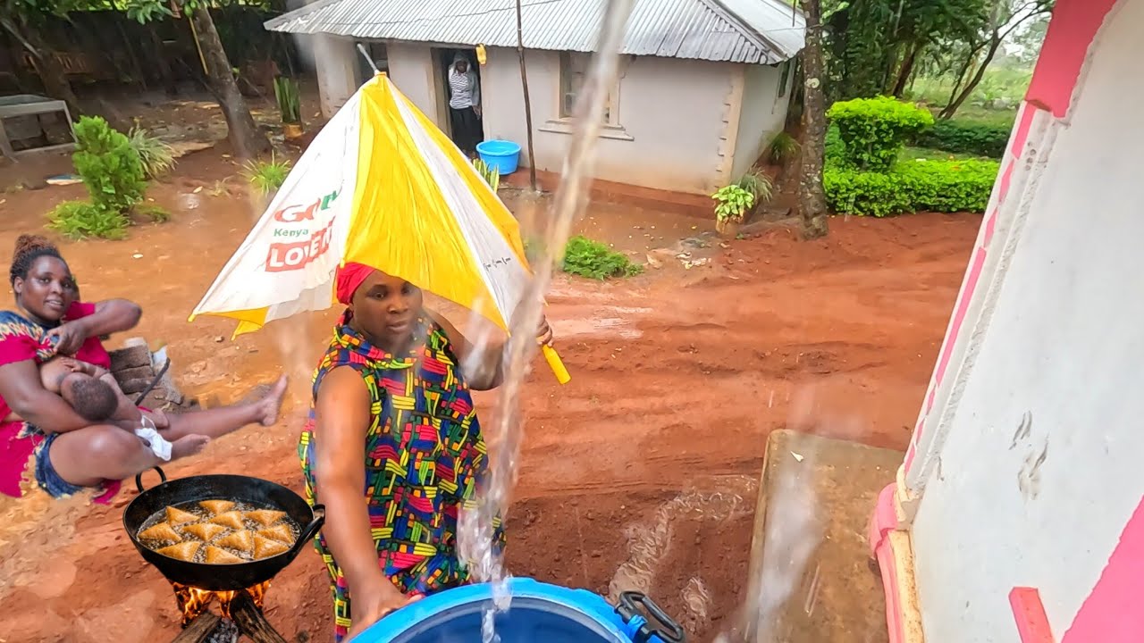 African Village Mum 