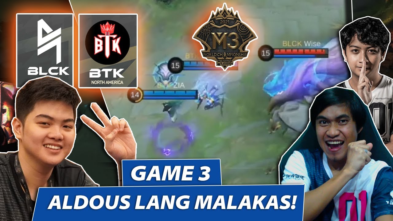 Ginamit na ni Wise si Aldous! Blacklist International vs BTK | M3