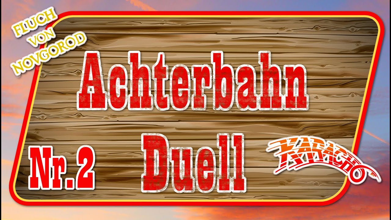 Achterbahn Duell - Fluch von Novgorod vs. Karacho