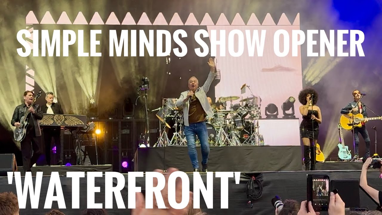 ‘Waterfront’ Simple Minds, Show Opener at Bedford Park 3rd July 2025