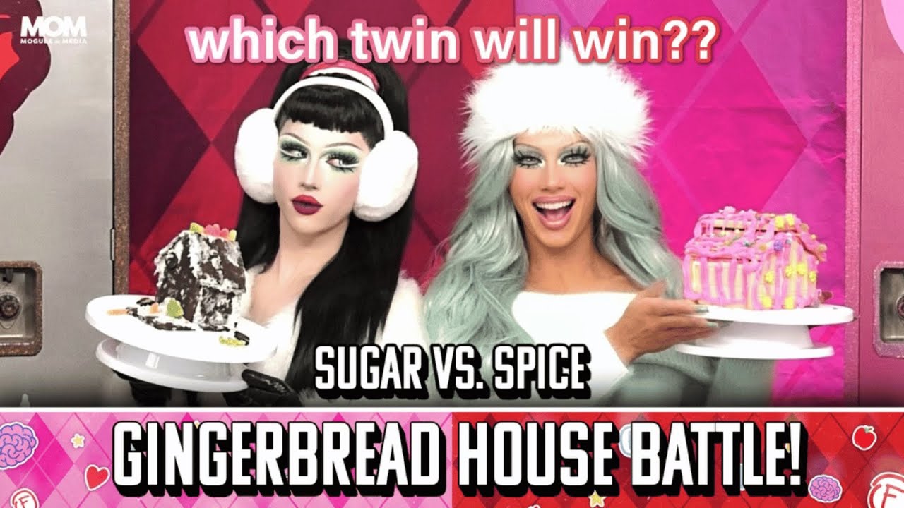 Sugar Vs. Spice: Gingerbread House Battle! | 2 Brain Cells Left | Ep 12