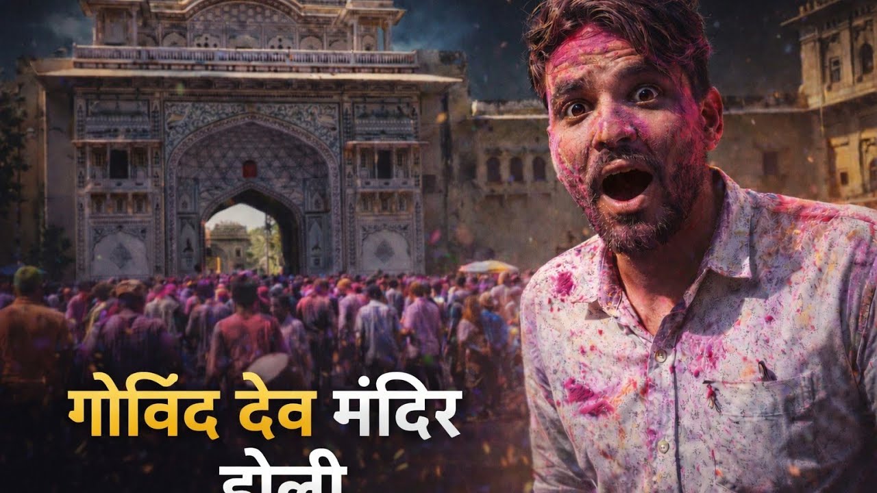 Aaj to Jaipur ki Holi khal li 🎉🎉😍