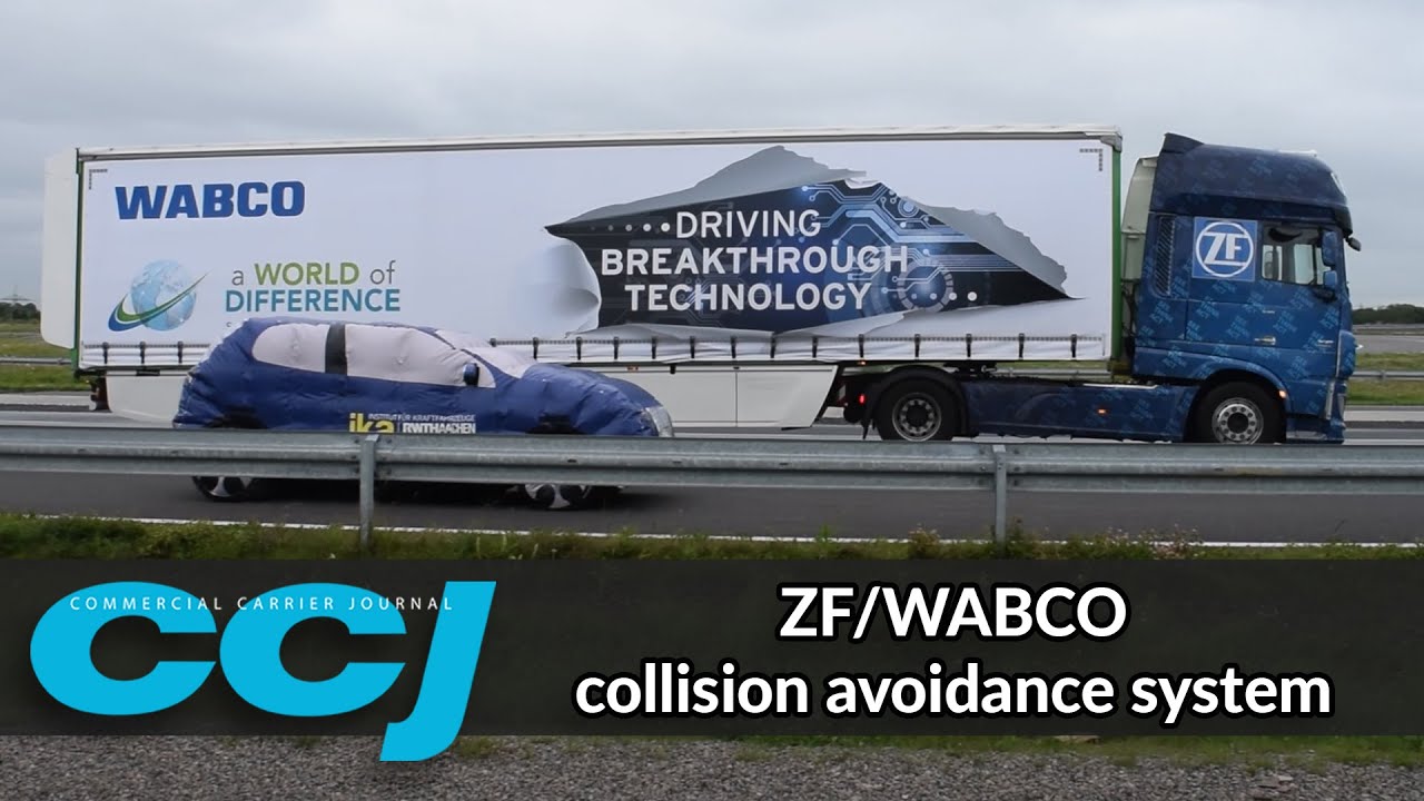 ZF/WABCO collision avoidance system