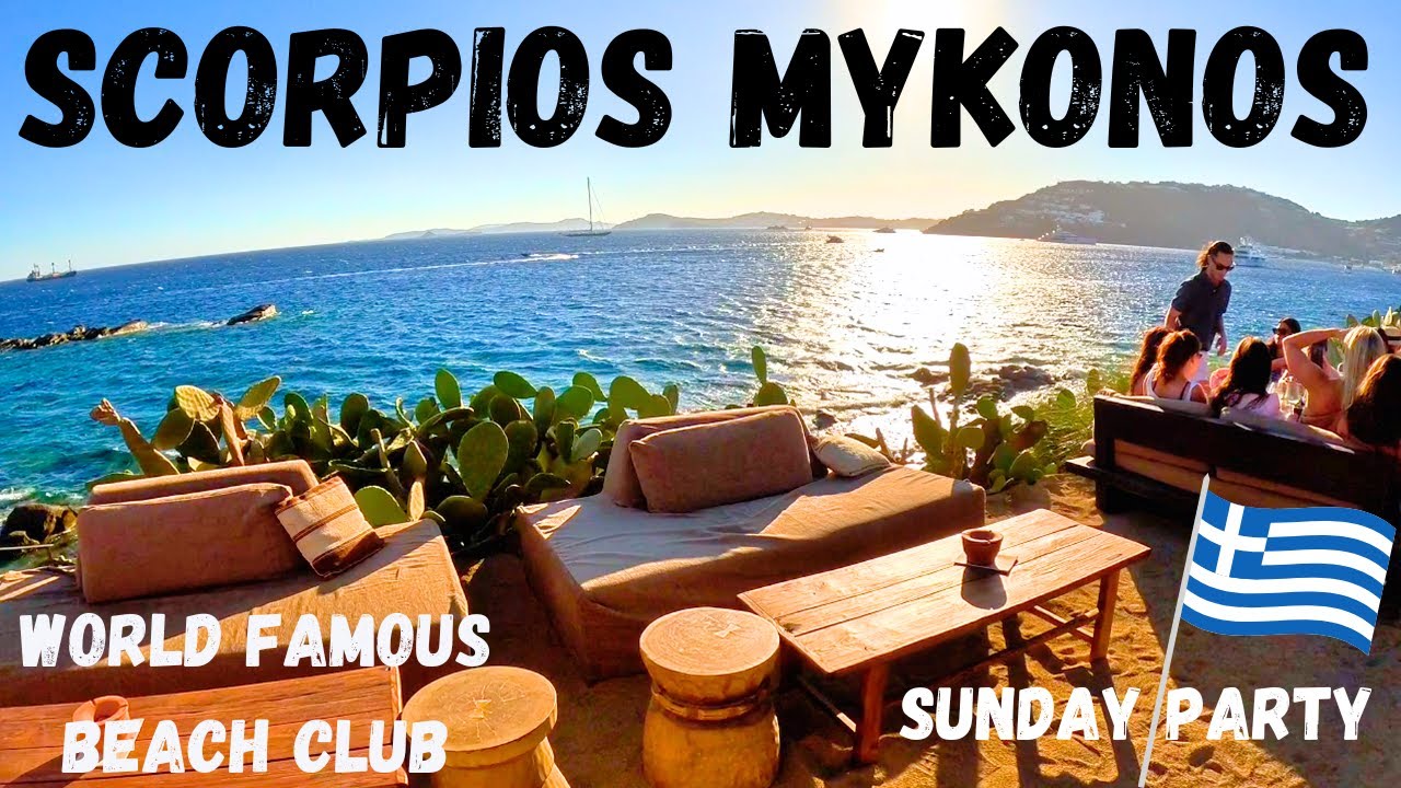 Scorpios Mykonos Beach Club