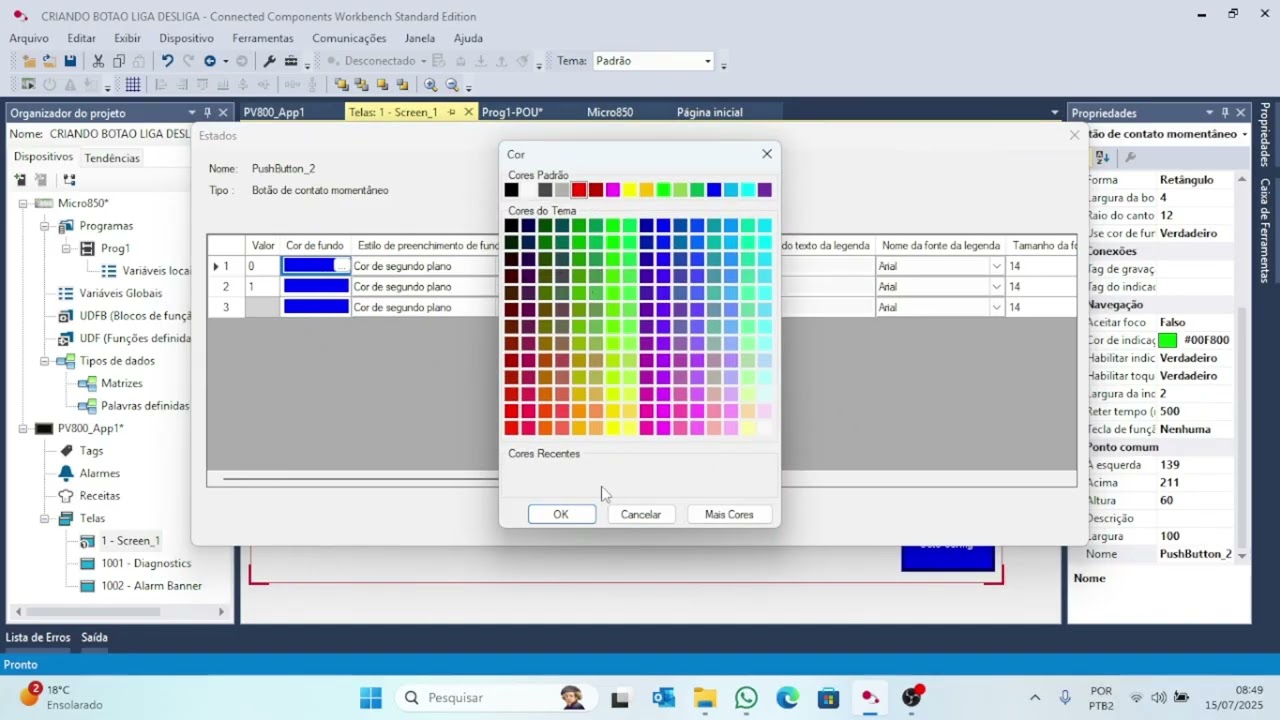 AULA 6   ADICIONANDO IHM AO PROJETO NO CCW ROCKWEL