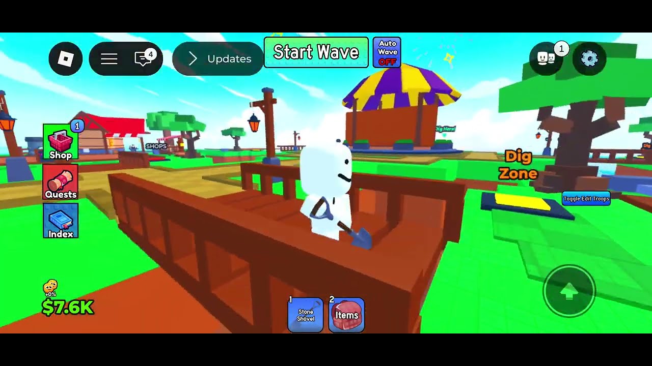 Roblox Dig to Defend Part 2
