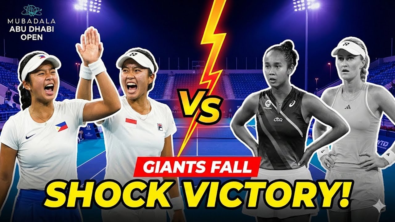 Asia Stunned! Alexandra Eala's LIVE Update at the Women's Doubles Mubadala Abu Dhabi Open!