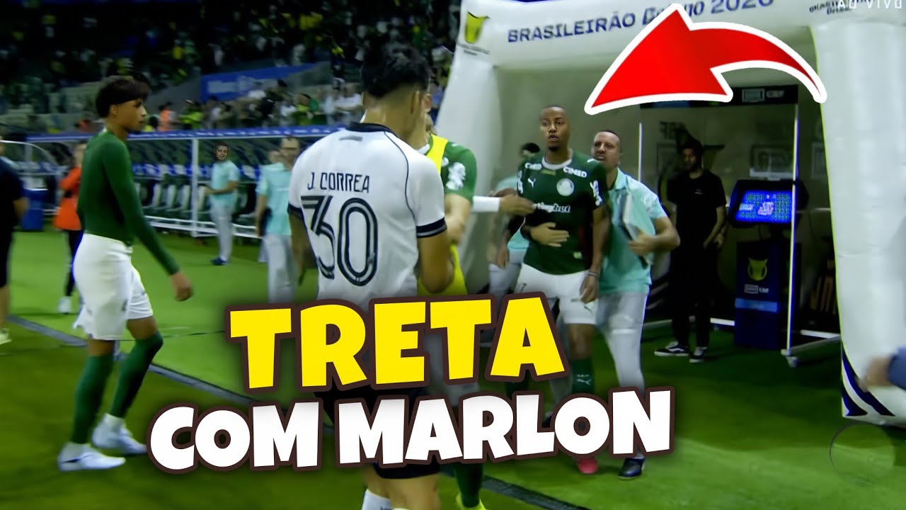 A DISCUSSÃO COMPLETA ENTRE MARLON FREITAS E JOGADORES DO BOTAFOGO 