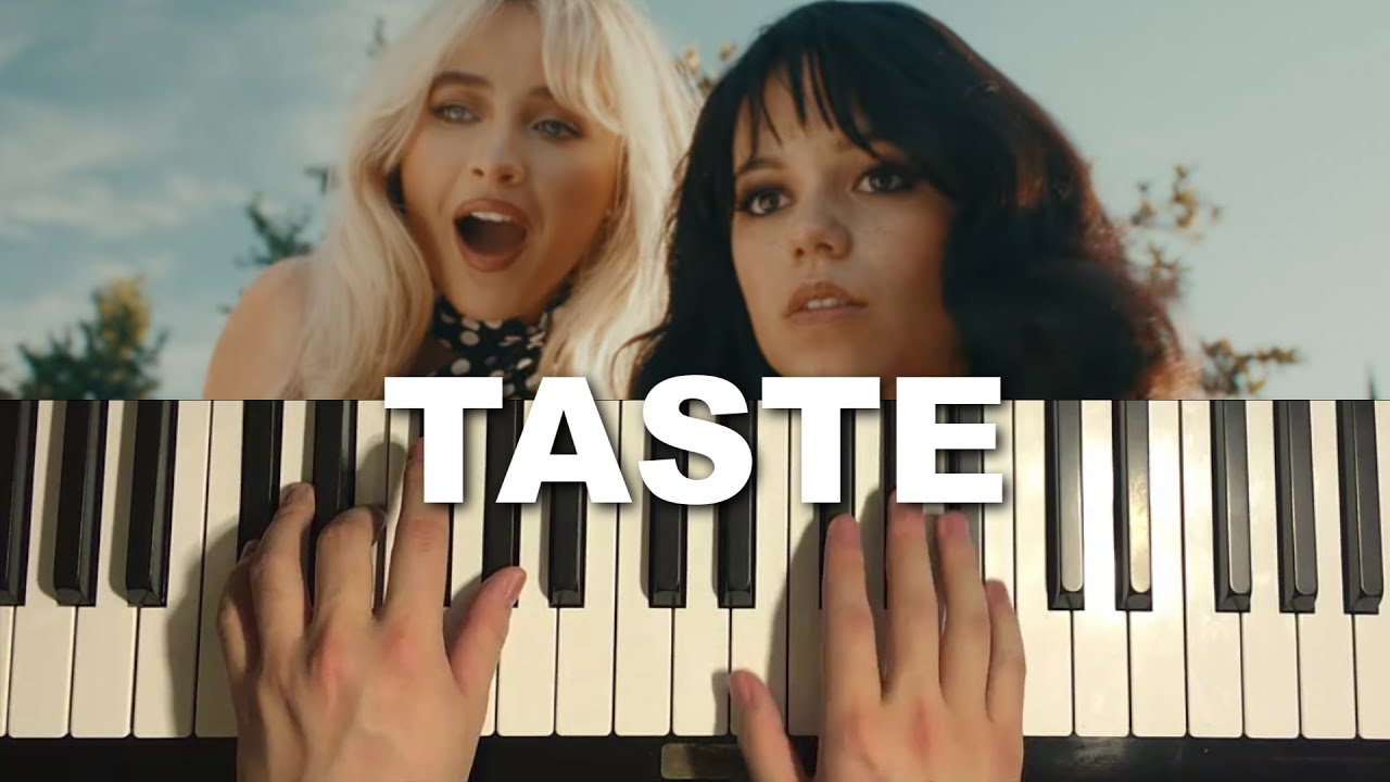 How To Play - Sabrina Carpenter - Taste (Piano Tutorial Lesson)