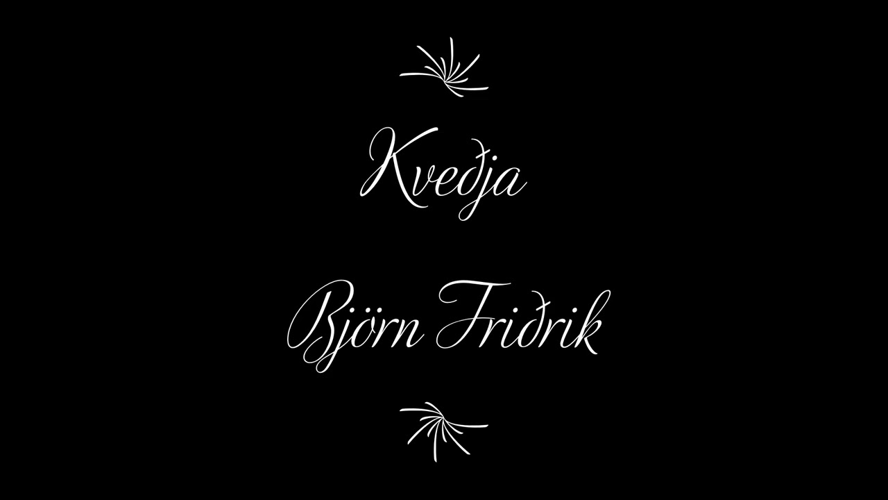 Kveðja