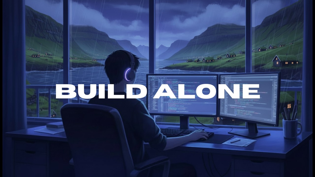 Build Alone — Synthwave Mix for Deep Focus Sessions