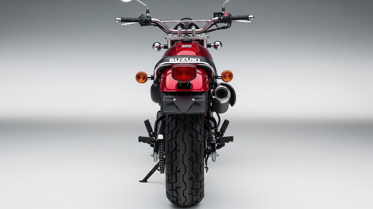 Suzuki VanVan 200 2026 года: легендарный мотоцикл с толстыми шинами возвращается! Полный обзор и ...