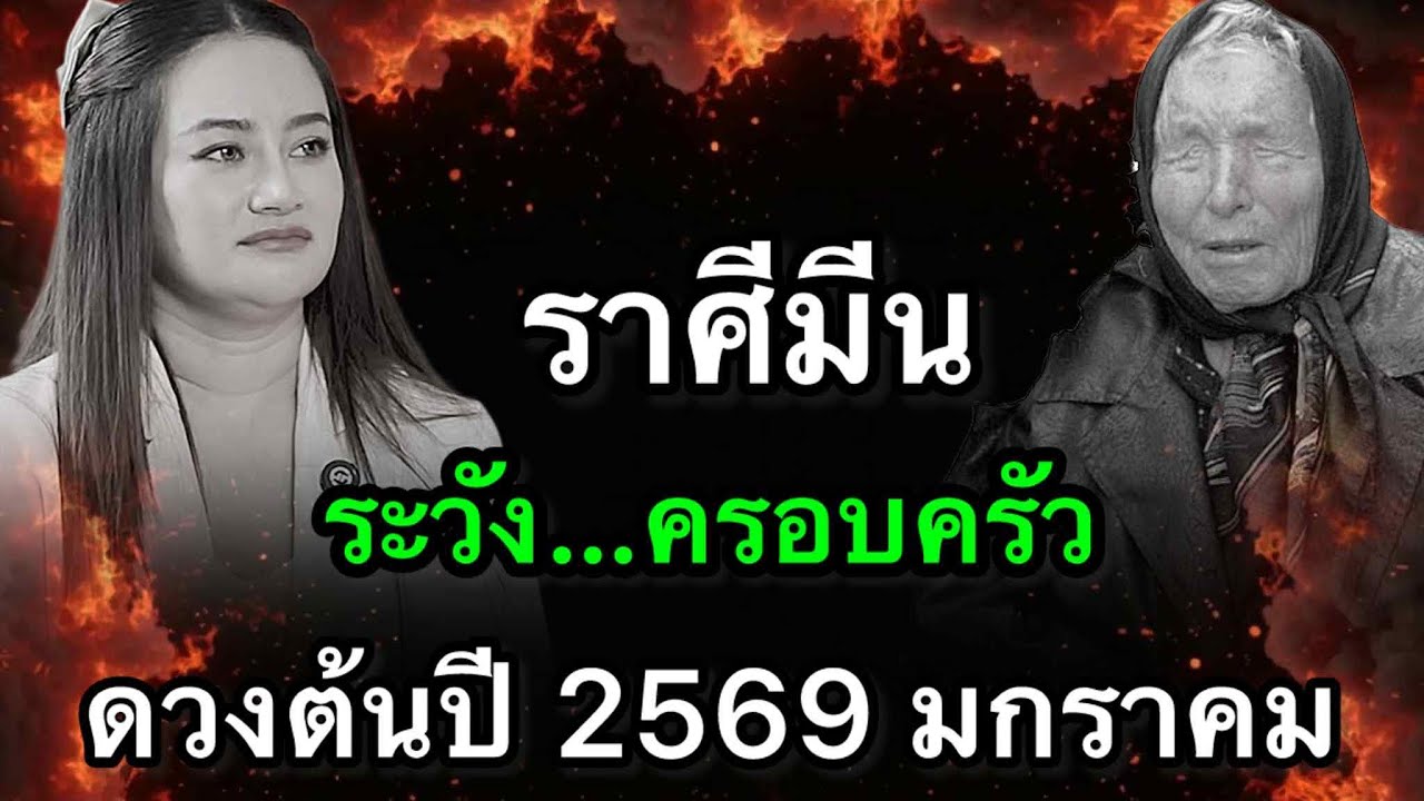 ราศีมีน สุดช็อค‼️ ปี2569 หมอช้าง–หมอปลายเตือนพร้อมกัน ระวังใจพาเสียโอกาสทอง✨