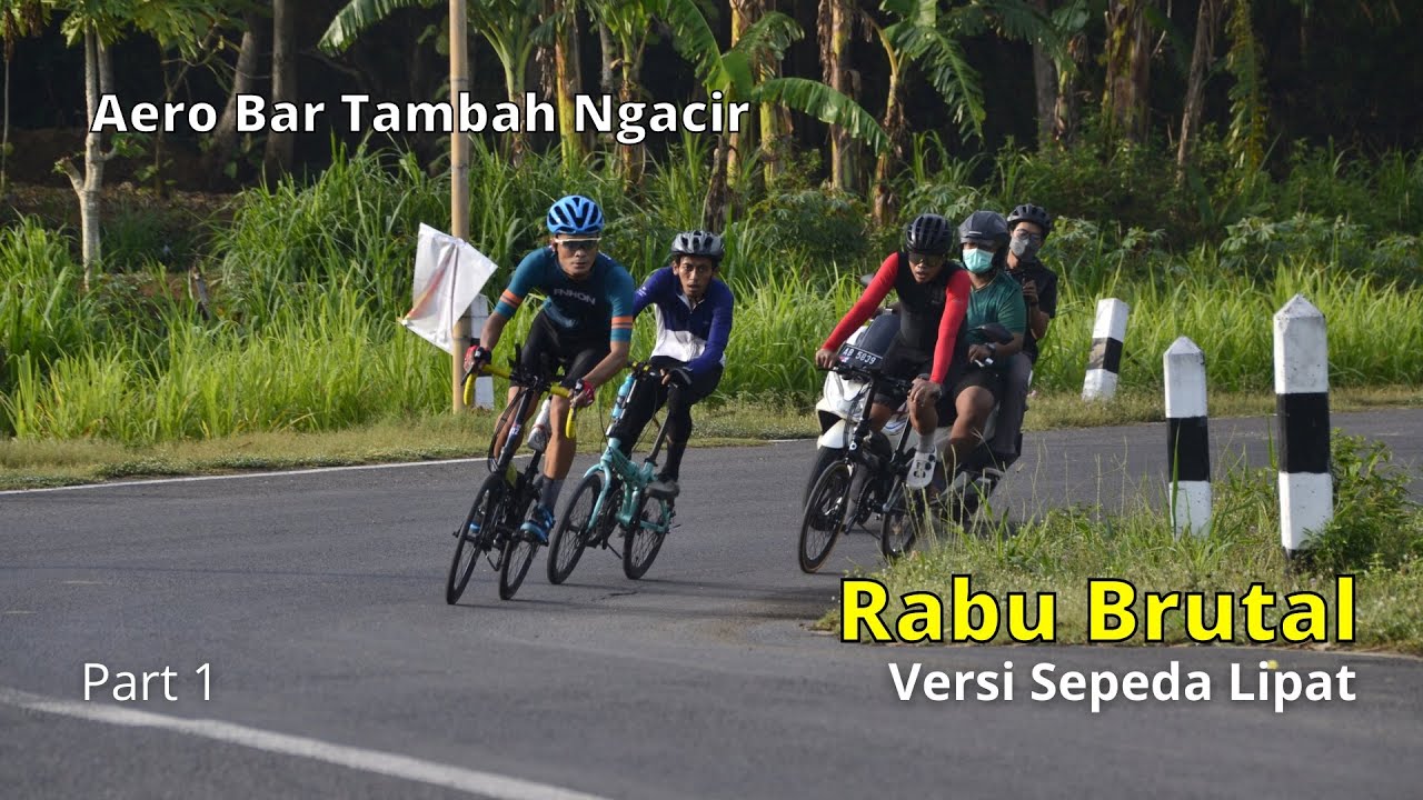 Rabu Brutalnya Sepeda Lipat RPM - Pasang Aero Bar di Seli Part 1