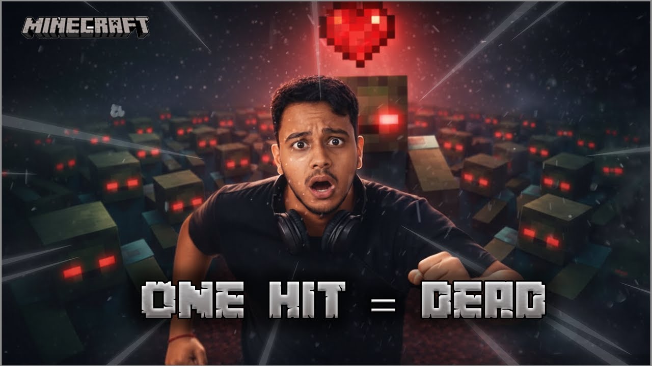 Ender Dragon is dead today with one heart | Minecraft Live | Part 7