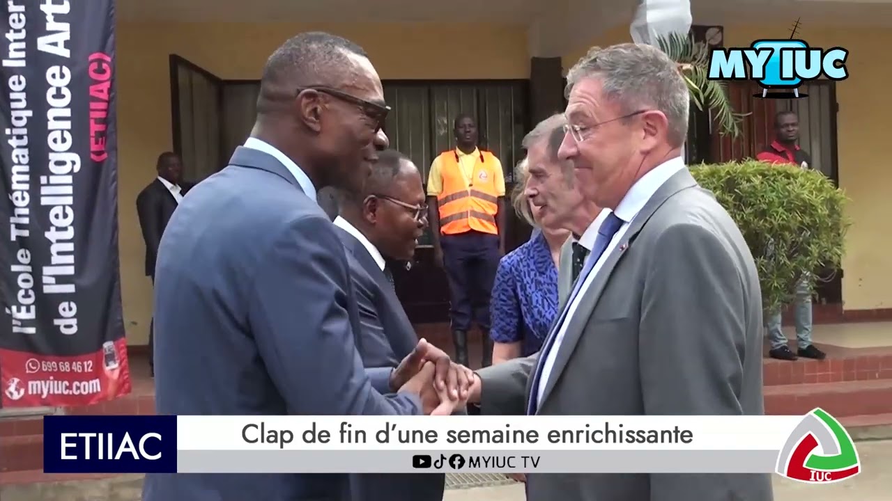 Cérémonie de cloture de l'ETIIAC, en présence de son Excellence, l'Ambassadeur de France au Cameroun