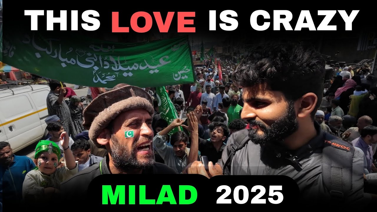 My Crazy Experience at Meelad-un-Nabi ﷺ Celebration in Kashmir - 2025