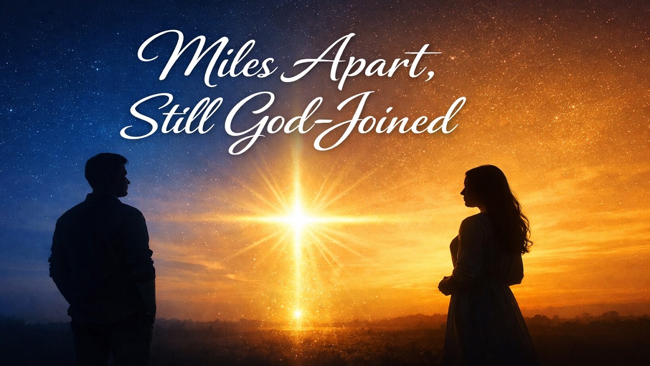 Miles Apart, Still God Joined (LYRICS) | Godly Love Song for Lovers