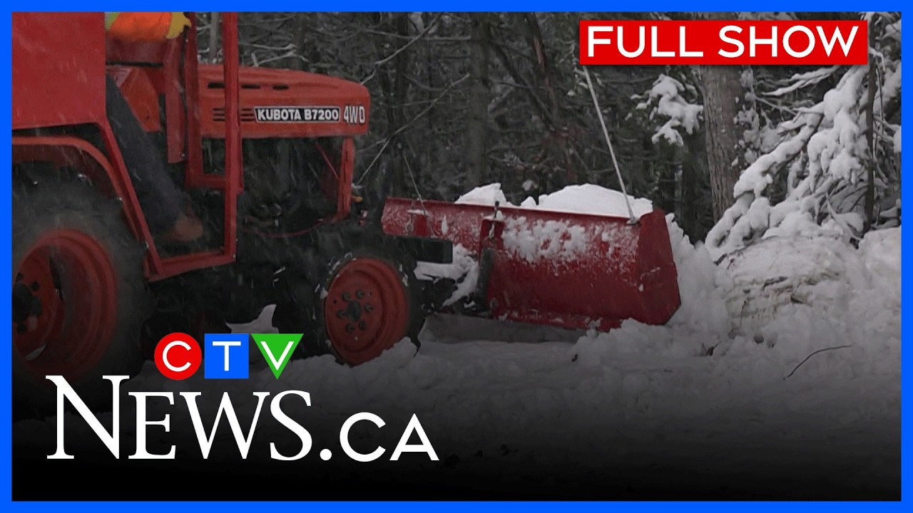 Avoid travel: OPP warn of winter storm | CTV News Northern Ontario at Five for Nov. 26, 2025
