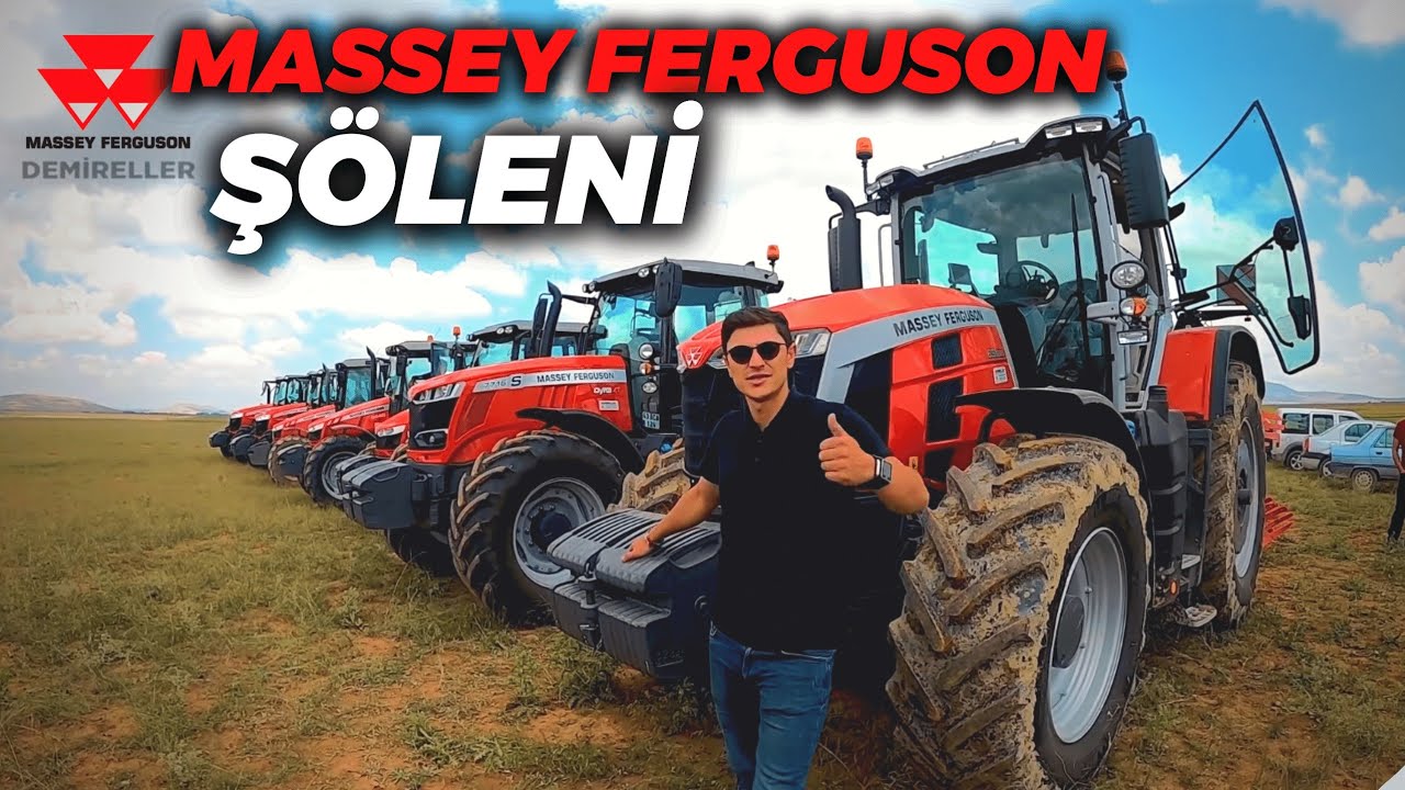 MASSEY KÜTAHYA'DA FIRTINA GİBİ ESTİ. EN BÜYÜK TRAKTÖRLERLE TARLA GÜNÜ GERÇEKLEŞTİRDİ. [GoPro]