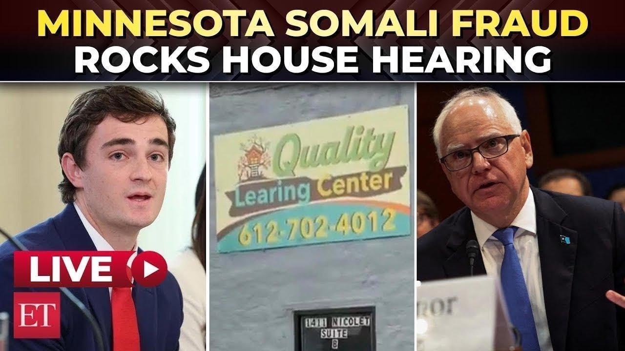 'Tim Walz knew all along!': Nick Shirley drops Minnesota Somali fraud bombshell at House hearing